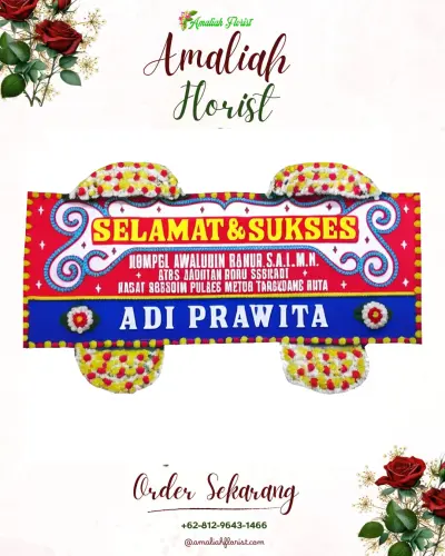 Karangan Bunga Ucapan Selamat pasirbungur