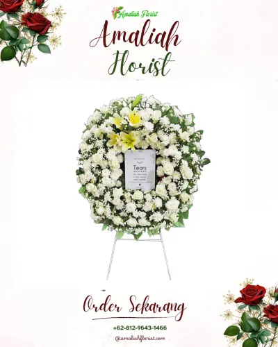 Krans Bunga Duka Cita pasirbungur